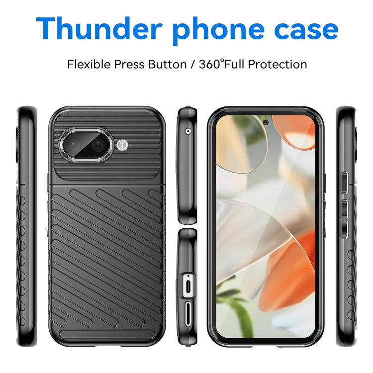 For Google Pixel 9a Thunderbolt Shockproof TPU Phone Case