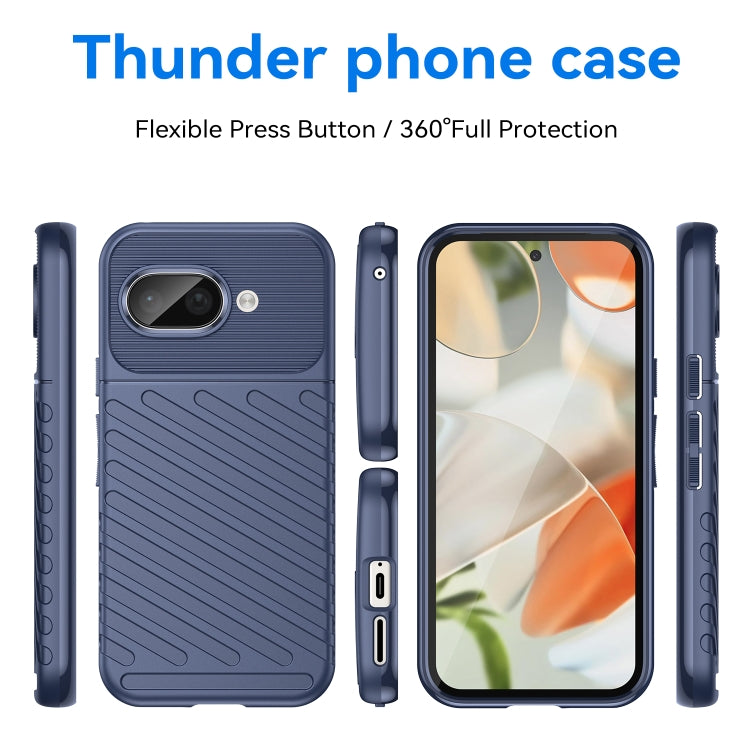 For Google Pixel 9a Thunderbolt Shockproof TPU Phone Case
