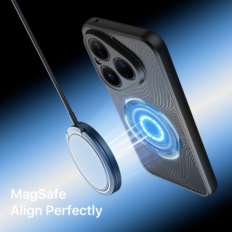For Huawei Pura 80 5G DUX DUCIS Aimo Mag Series TPU + PC MagSafe Frosted Feel Phone Case - Black