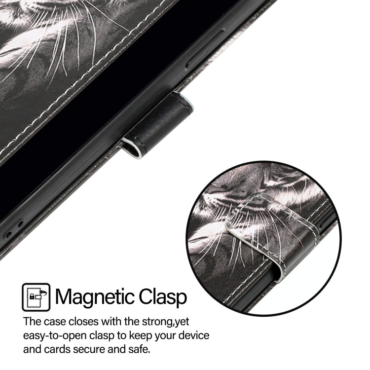 For OPPO Find X7 Ultra Colored Drawing Pattern Plain Weave Leather Phone Case