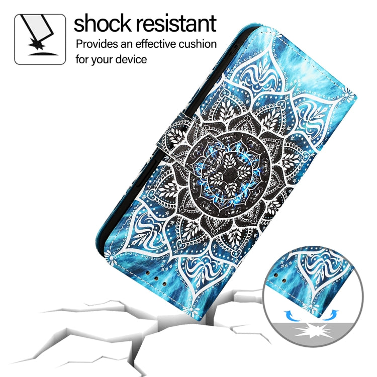 For OPPO F25 Pro 5G India Colored Drawing Pattern Plain Weave Leather Phone Case