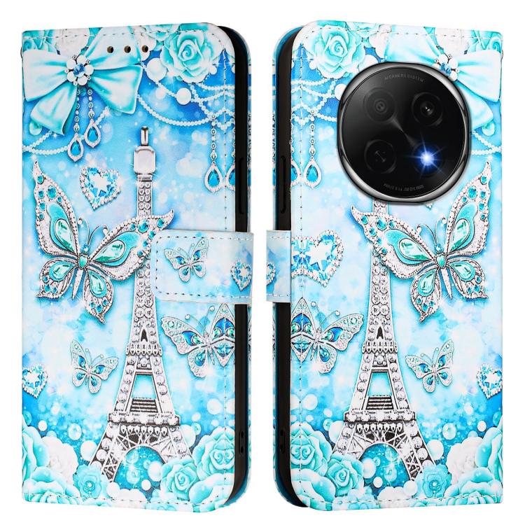 For OPPO A5 Pro China Colored Drawing Pattern Plain Weave Leather Phone Case