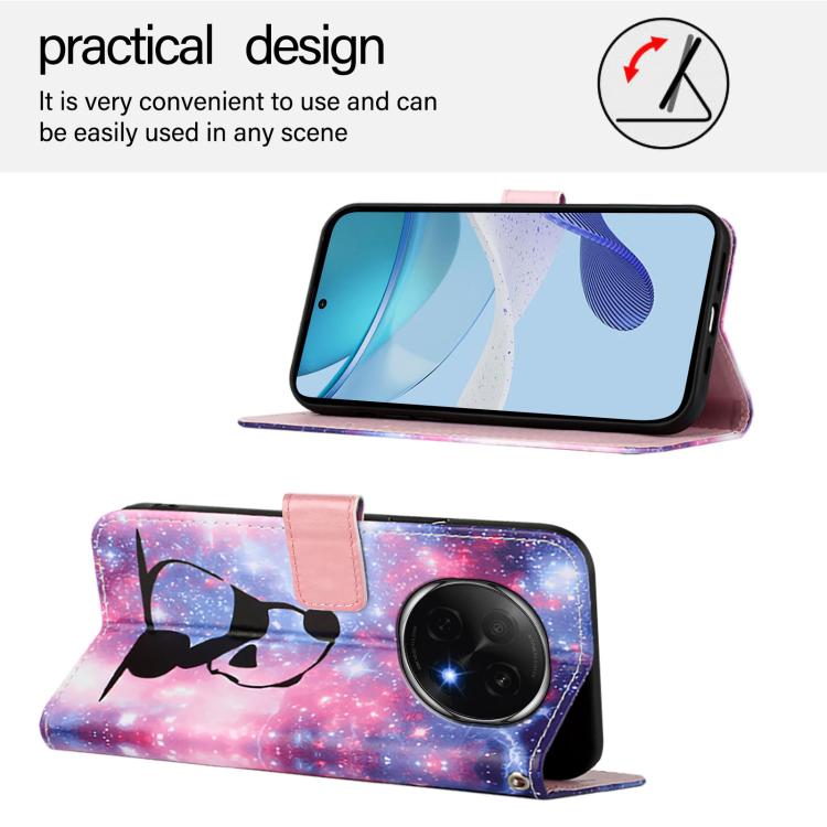 For OPPO A5 Pro China Colored Drawing Pattern Plain Weave Leather Phone Case