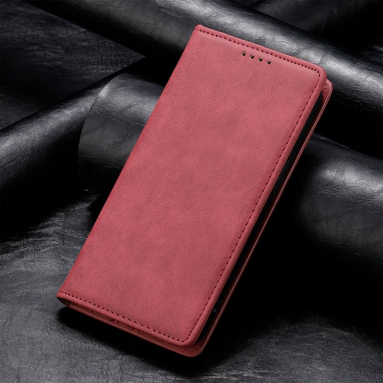For Redmi K70 Ultra Business Solid Color Magnetic RFID Leather Phone Case