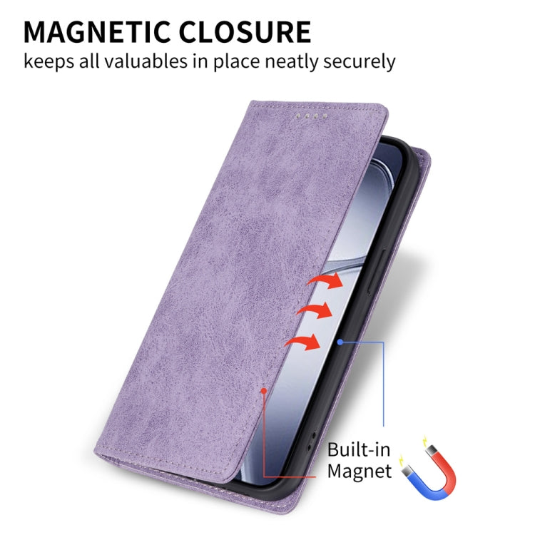 For Redmi K70 Ultra Business Solid Color Magnetic RFID Leather Phone Case