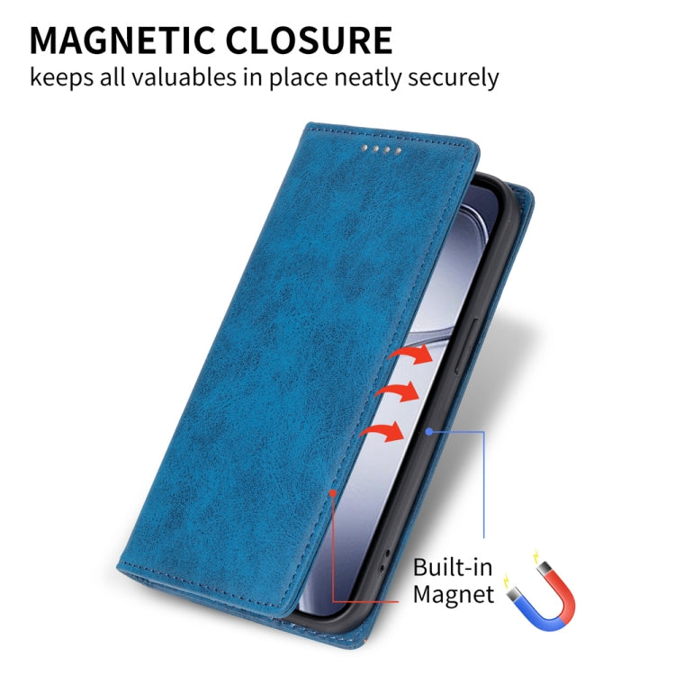 For Redmi K70 Ultra Business Solid Color Magnetic RFID Leather Phone Case