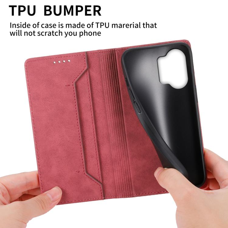 For Redmi Turbo 5 Max 5G / Poco X8 Pro Max 5G Business Solid Color Magnetic RFID Leather Phone Case