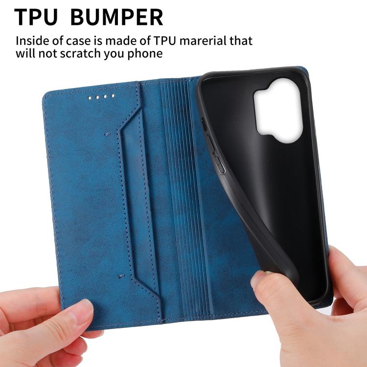 For Redmi Turbo 5 Max 5G / Poco X8 Pro Max 5G Business Solid Color Magnetic RFID Leather Phone Case