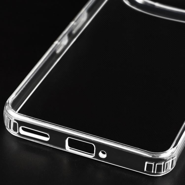 For Nothing Phone 3a Transparent PC + TPU Phone Case - Transparent