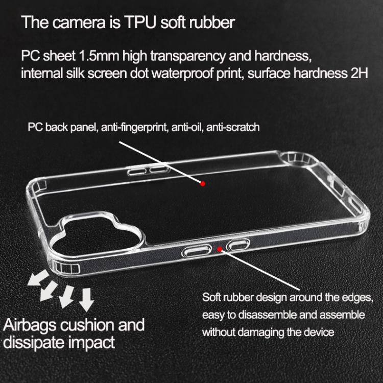 For Nothing CMF Phone 2 Pro Transparent PC + TPU Phone Case - Transparent