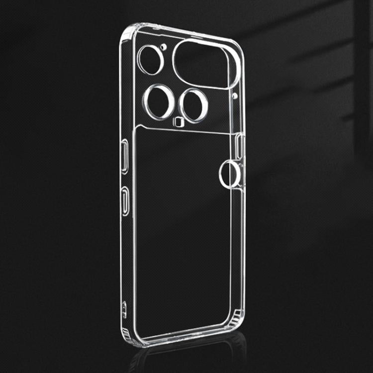 For Nothing Phone 3 Transparent PC + TPU Phone Case - Transparent