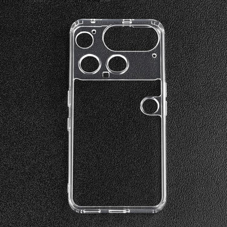 For Nothing Phone 3 Transparent PC + TPU Phone Case - Transparent