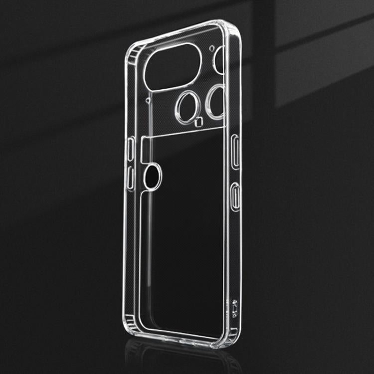 For Nothing Phone 3 Transparent PC + TPU Phone Case - Transparent