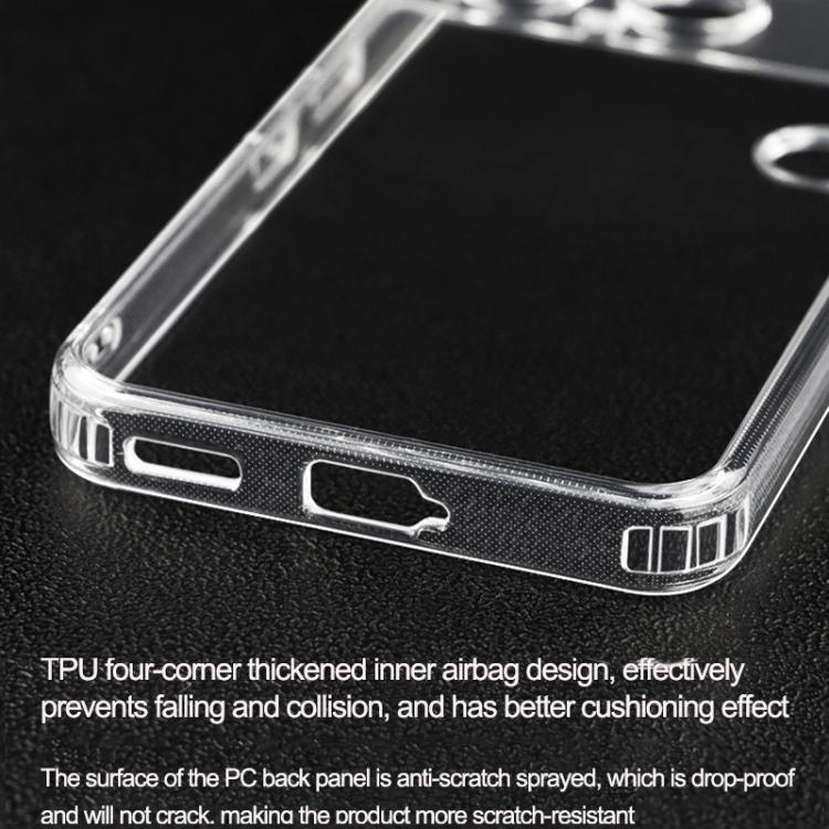 For Nothing Phone 3 Transparent PC + TPU Phone Case - Transparent