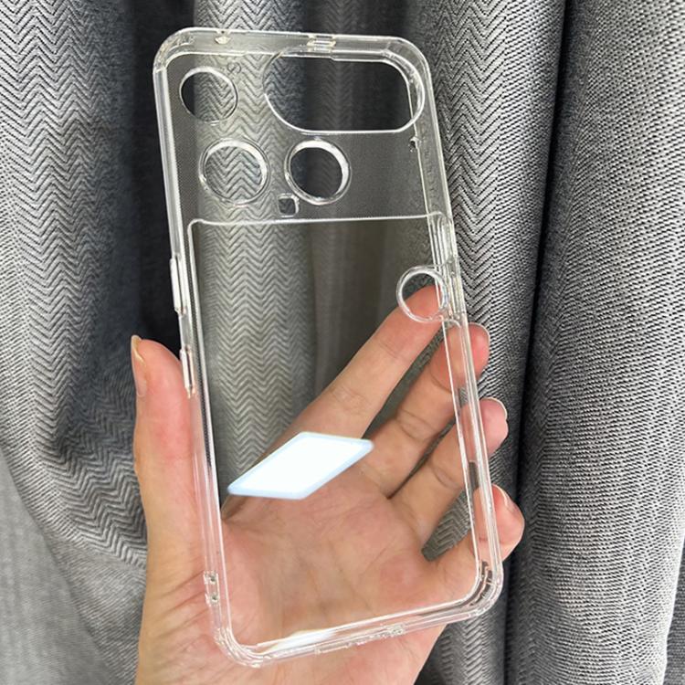 For Nothing Phone 3 Transparent PC + TPU Phone Case - Transparent