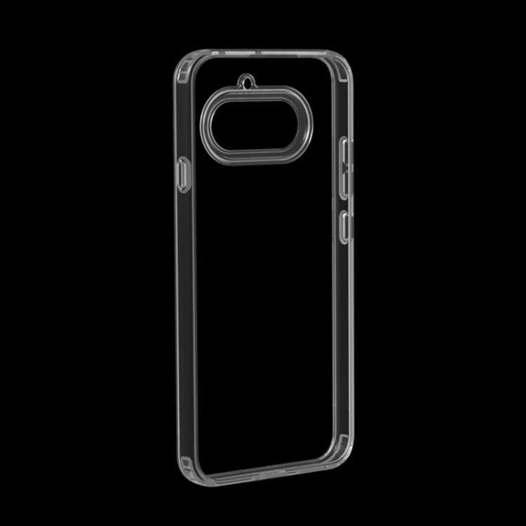 For Nothing Phone 4a Transparent PC + TPU Phone Case - Transparent