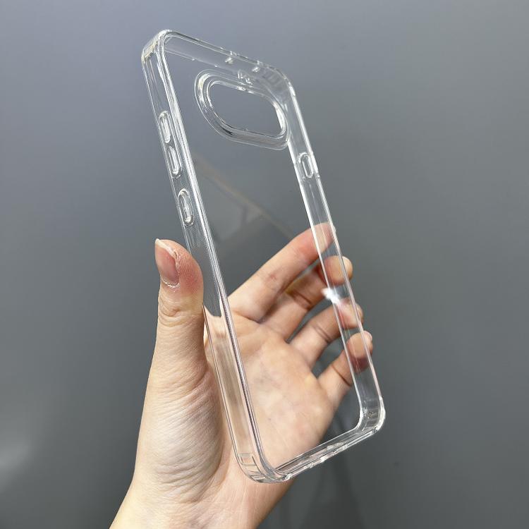 For Nothing Phone 4a Transparent PC + TPU Phone Case - Transparent