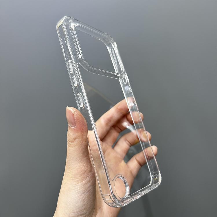 For Nothing Phone 4a Pro Transparent PC + TPU Phone Case - Transparent