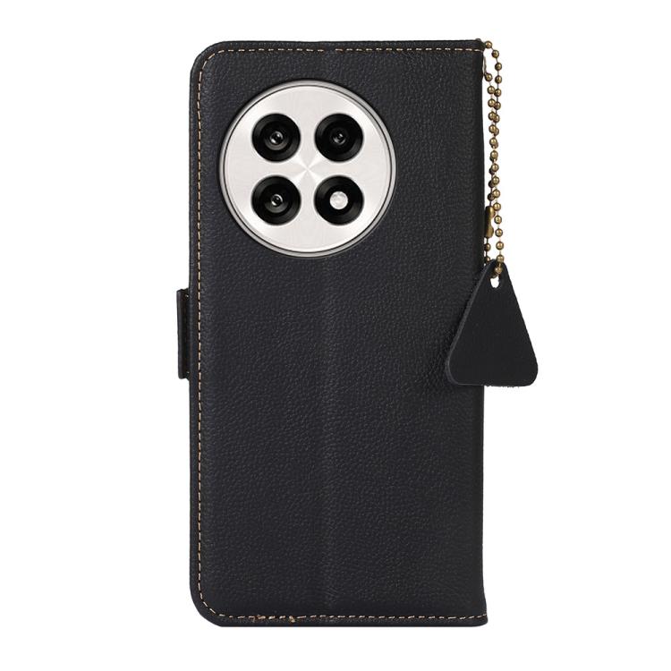 For OnePlus Ace 5 Pro / Ace 5 / 13R Side-Magnetic TJ Genuine Leather RFID Phone Case