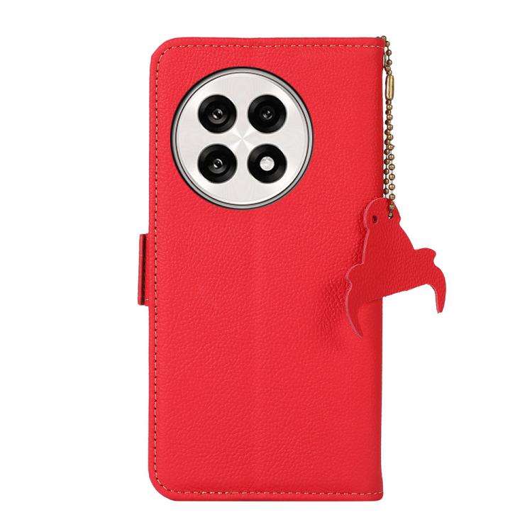 For OnePlus Ace 5 Pro / Ace 5 / 13R Side-Magnetic TJ Genuine Leather RFID Phone Case