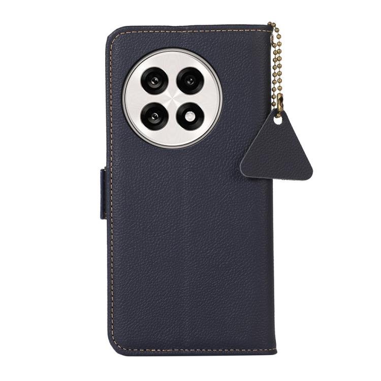 For OnePlus Ace 5 Pro / Ace 5 / 13R Side-Magnetic TJ Genuine Leather RFID Phone Case