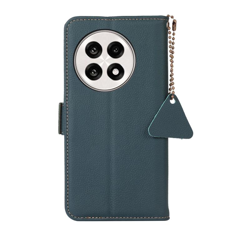 For OnePlus Ace 5 Pro / Ace 5 / 13R Side-Magnetic TJ Genuine Leather RFID Phone Case