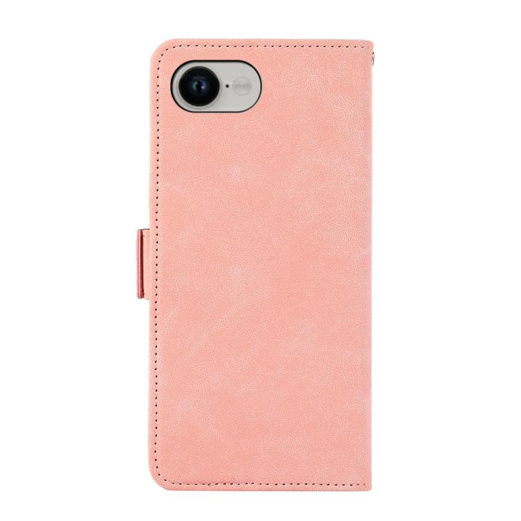 For iPhone 16e / 17e ABEEL Frosted Magnetic RFID Leather Phone Case