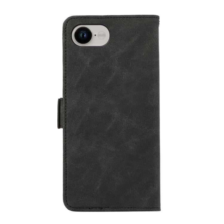 For iPhone 16e / 17e ABEEL Frosted Magnetic RFID Leather Phone Case
