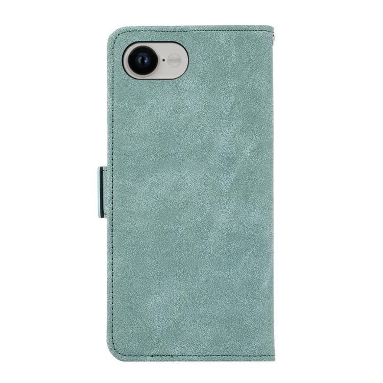 For iPhone 16e / 17e ABEEL Frosted Magnetic RFID Leather Phone Case