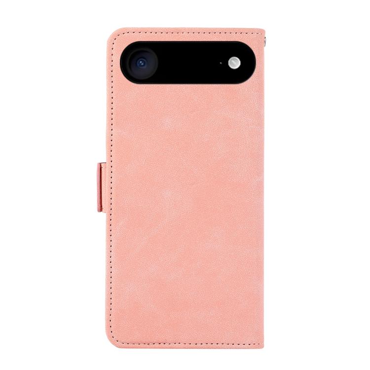 For iPhone Air ABEEL Frosted Magnetic RFID Leather Phone Case