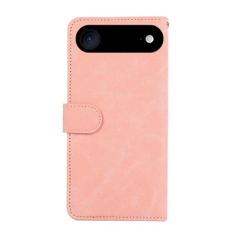 For iPhone Air ABEEL Color Block Magnetic RFID Leather Phone Case