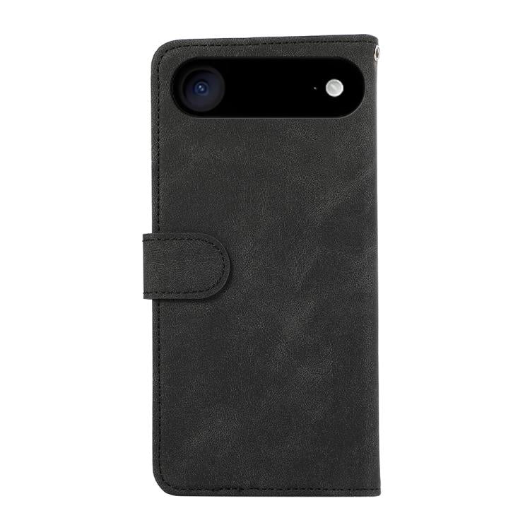For iPhone Air ABEEL Color Block Magnetic RFID Leather Phone Case