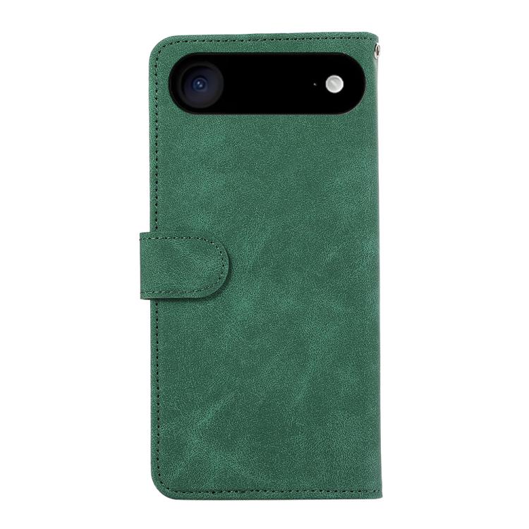 For iPhone Air ABEEL Color Block Magnetic RFID Leather Phone Case