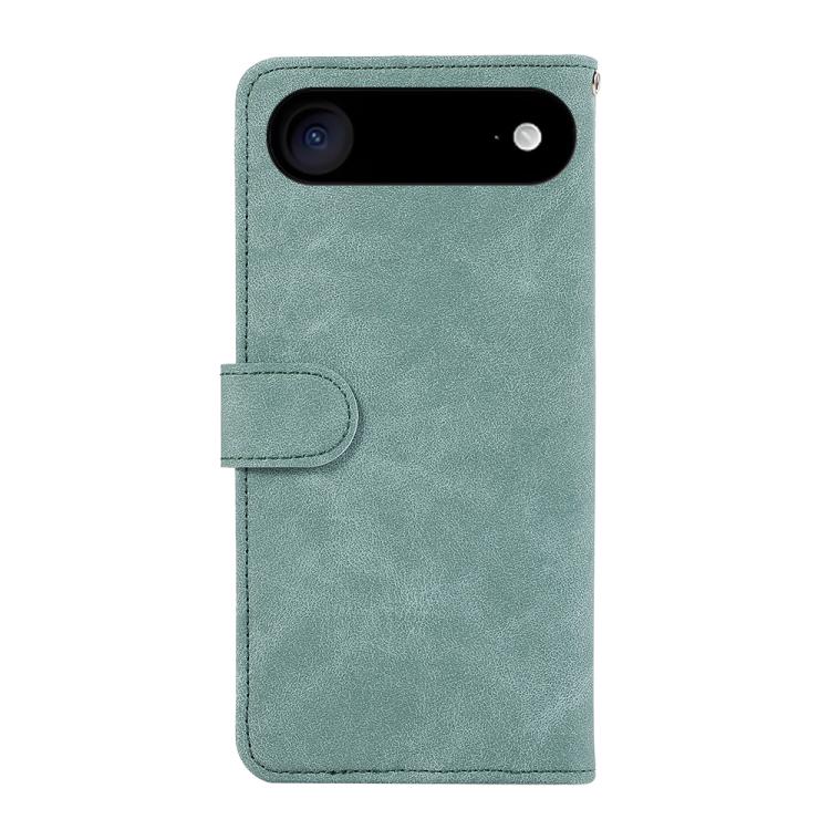 For iPhone Air ABEEL Color Block Magnetic RFID Leather Phone Case