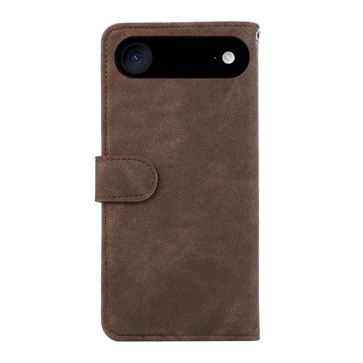 For iPhone Air ABEEL Color Block Magnetic RFID Leather Phone Case