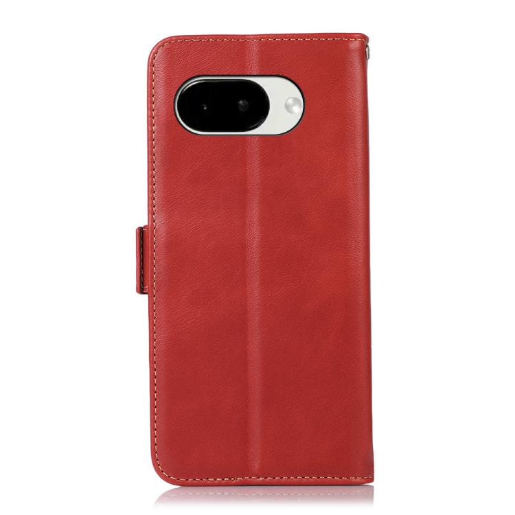For Google Pixel 10a Crazy Horse Top Layer Cowhide Leather Phone Case