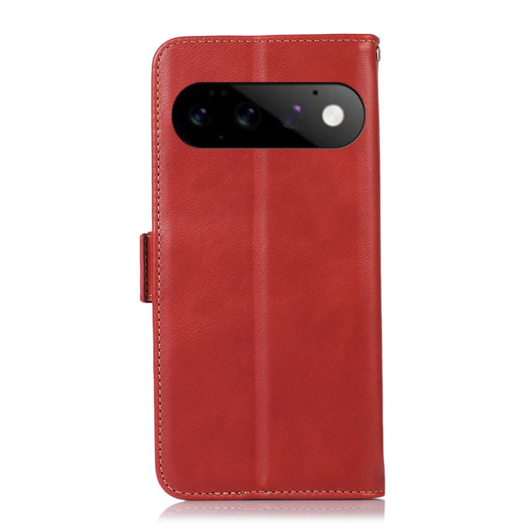 For Google Pixel 11 / 11 Pro Crazy Horse Top Layer Cowhide Leather Phone Case