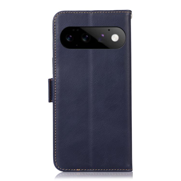 For Google Pixel 11 / 11 Pro Crazy Horse Top Layer Cowhide Leather Phone Case