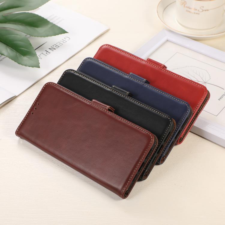 For Google Pixel 11 Pro XL Crazy Horse Top Layer Cowhide Leather Phone Case