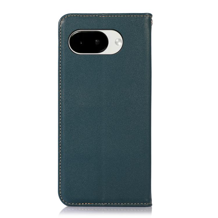 For Google Pixel 10a KHAZNEH Nappa Top Layer Cowhide Leather Phone Case