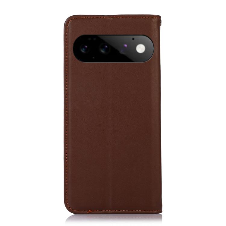 For Google Pixel 11 / 11 Pro KHAZNEH Nappa Top Layer Cowhide Leather Phone Case