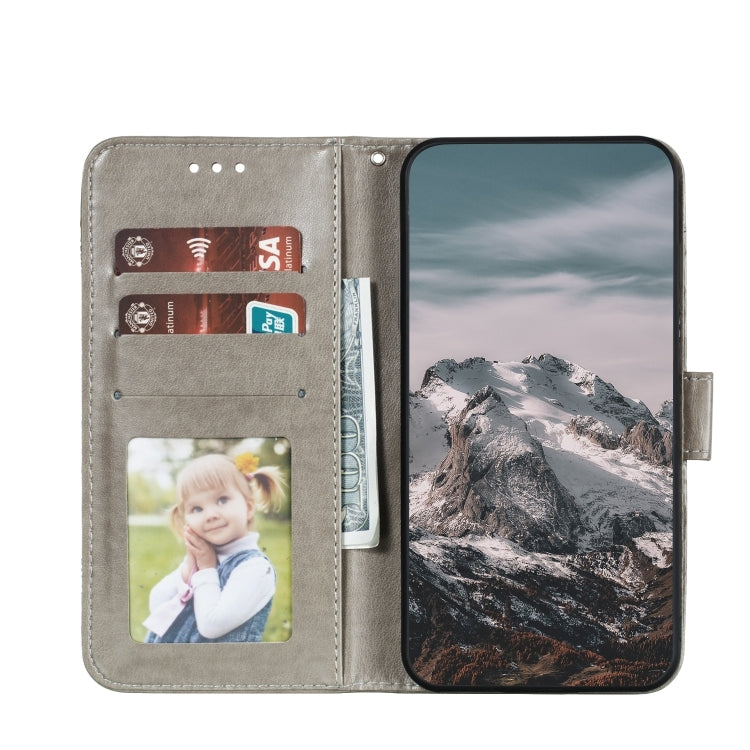 For Google Pixel 8 Pro Sun Mandala Embossing Pattern Phone Leather Case