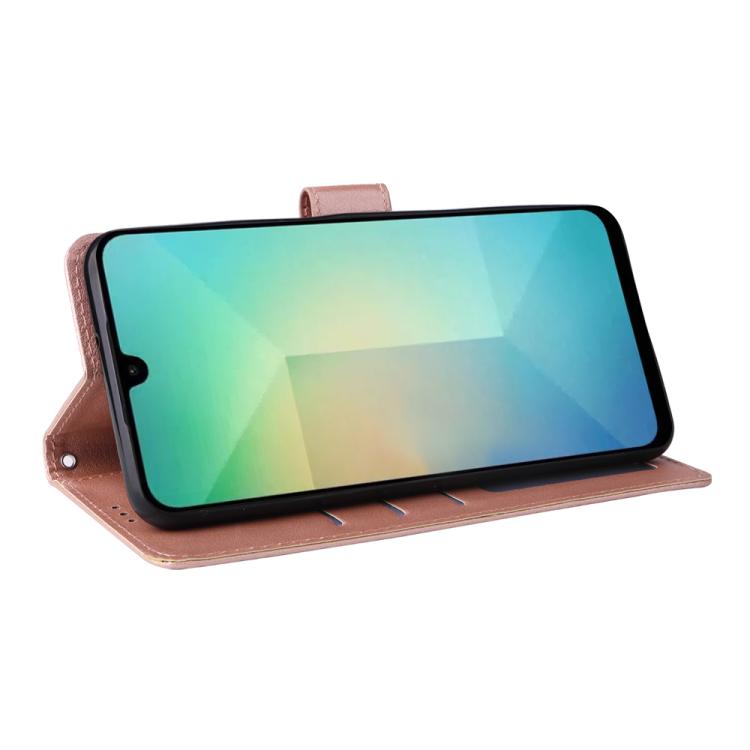 For Samsung Galaxy A26 5G / A17 5G 3-Card Slots Multifunctional Leather Phone Case