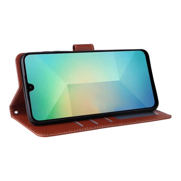 For Samsung Galaxy A26 5G / A17 5G 3-Card Slots Multifunctional Leather Phone Case