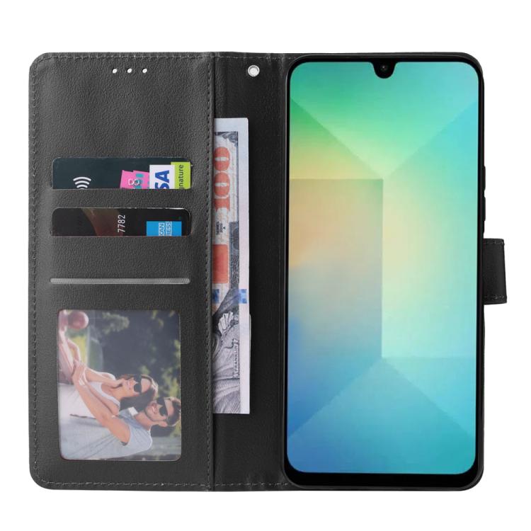 For Samsung Galaxy A26 5G / A17 5G 3-Card Slots Multifunctional Leather Phone Case