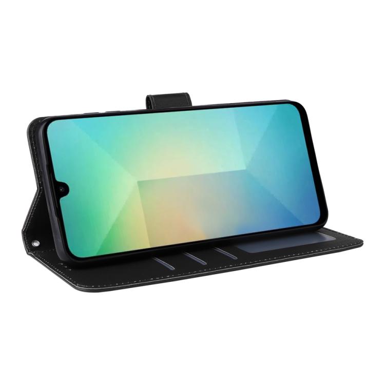 For Samsung Galaxy A26 5G / A17 5G 3-Card Slots Multifunctional Leather Phone Case