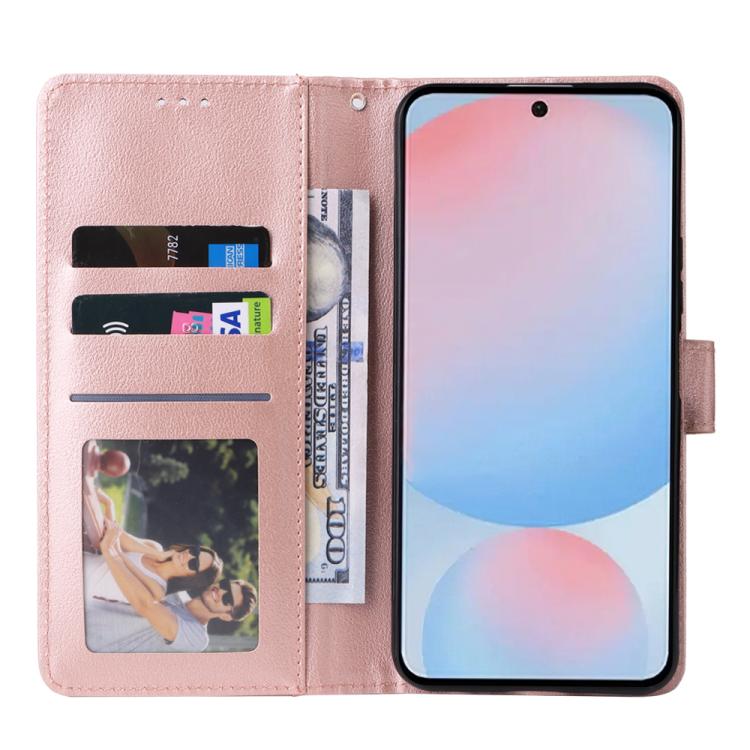 For Samsung Galaxy A56 5G 3-Card Slots Multifunctional Leather Phone Case