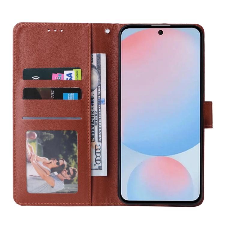 For Samsung Galaxy A56 5G 3-Card Slots Multifunctional Leather Phone Case