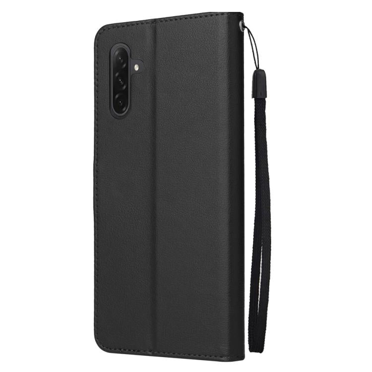 For Samsung Galaxy A56 5G 3-Card Slots Multifunctional Leather Phone Case
