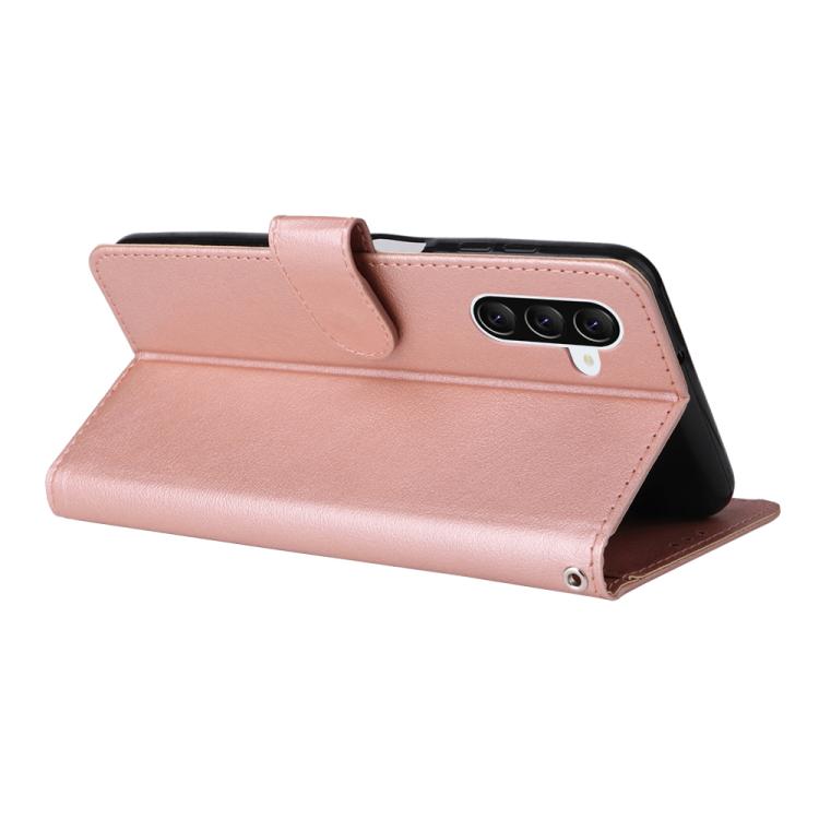 For Samsung Galaxy A37 5G 3-Card Slots Multifunctional Leather Phone Case
